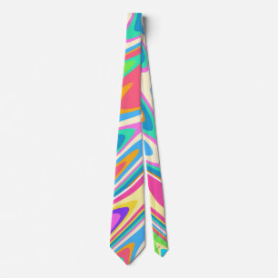 Groovy Hipster Retro Rainbow Yta Mönster Slips