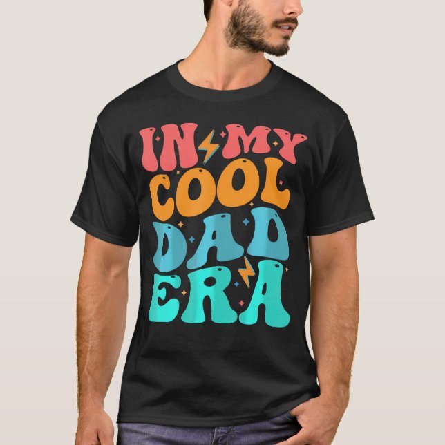 Groovy i min Coola Pappa era T Shirt (Framsida)