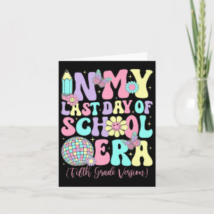 Groovy i min sista skoldag, femte Klass Kort
