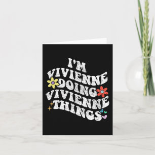 Groovy Im Vivienne Doing Vivienne Sak Funny Kort
