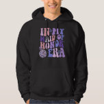 Groovy in my Maid of honor era roligt Bachelorette Hoodie<br><div class="desc">Groovy i min Maid of honor era,  roligt Bachelorette Party</div>