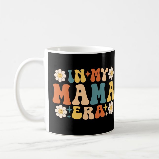 Groovy in my Mamma Era Mors dag Kaffemugg (Vänster)