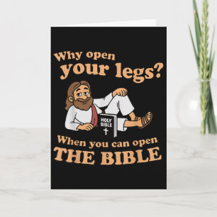 Groovy Jesus Varför Öppna Dina Ben När Du Kan Öppn Kort