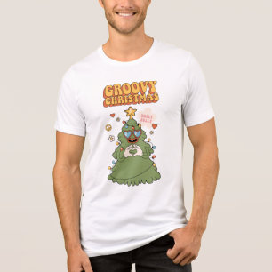 Groovy Julgran - Holly Jolly Vibes T Shirt