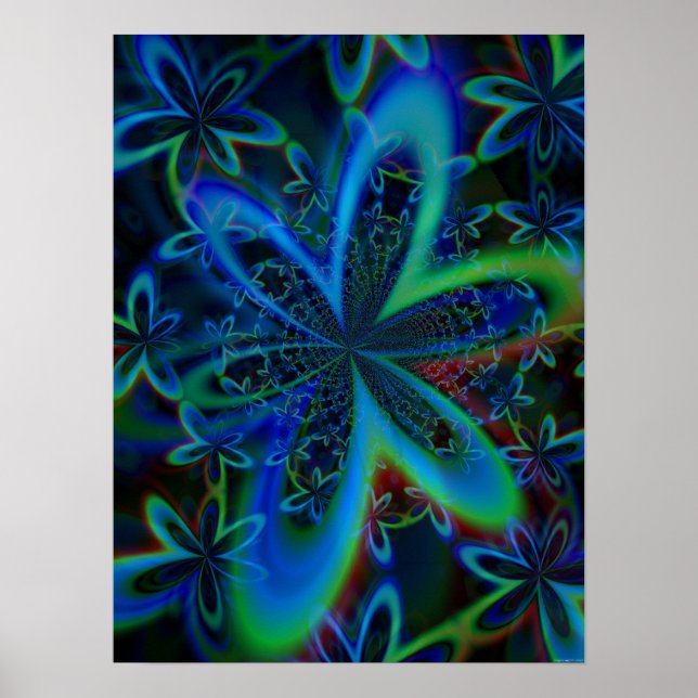 Groovy Kaleidoscope Poster (Framsidan)