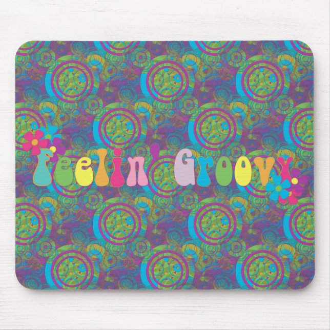 Groovy känsla musmatta (Framsidan)