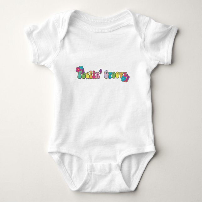 Groovy känsla t-shirt (Framsida)