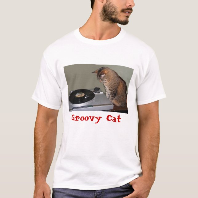 Groovy katt tröja (Framsida)