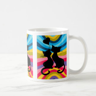 Groovy katter kaffemugg