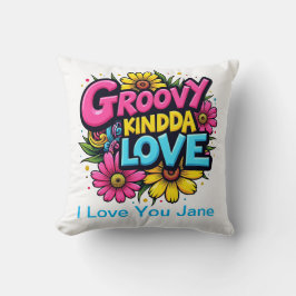 Groovy Kinda Kärlek Kudde