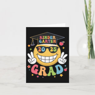 Groovy Kindergarten Student Lycklig Studenten Cl O Kort