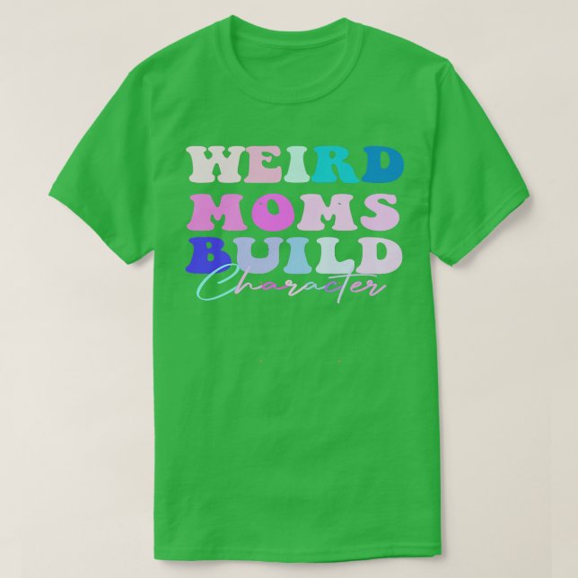Groovy Konstig Mammor Bygger tecken 212 T Shirt (Design framsida)