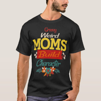 Groovy Konstig Mammor Bygger tecken 363 T Shirt