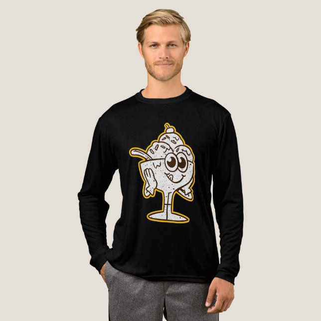 Groovy Kopp Glass T Shirt (Hel framsida)