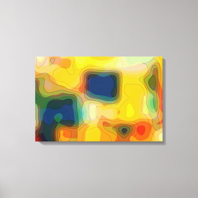 Groovy Lands Canvastryck (Framsida)