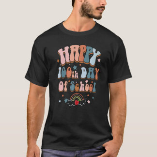 Groovy lärare 100 dagars skola Söt 100-årsdag T Shirt