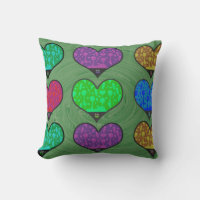 Groovy Lava Hearts Melty Roligt Sixties Vibes