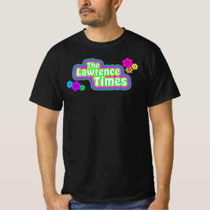 Groovy Lawrence Times ensidigt värde T Shirt
