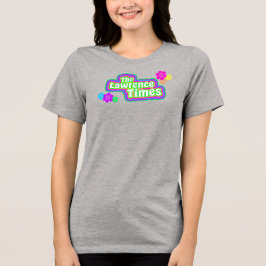 Groovy Lawrence Times femme grått T Shirt