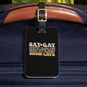 Groovy LGBT säger att Gay Protection Trans Kids Re Bagagebricka
