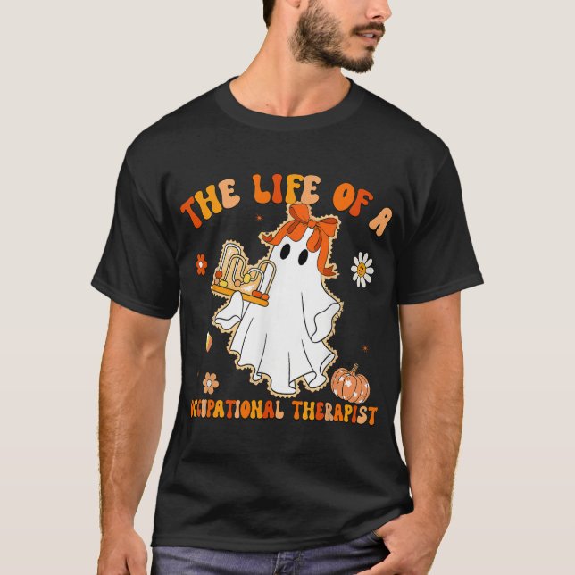 Groovy Life of a Ot Occupational Therapist T Shirt (Framsida)