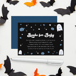 Groovy Little Boo Boy Halloween Boos för Baby Card Tilläggskort