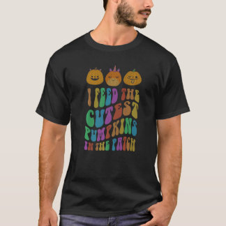 Groovy Lunch Dam I MATAR CUTEST PUMPKINS i T Shirt