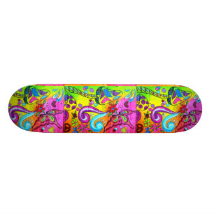 groovy magisk champinjonskateboard skateboard bräda 21,5 cm