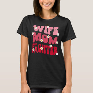 Groovy mamma fru som kämpar för ökad medvetenhet o t shirt