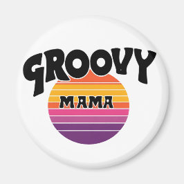 Groovy Mamma Magnet