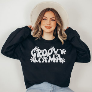 Groovy Mamma Sweatshirt Gift för Mamma