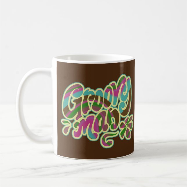 Groovy Man Kaffemugg (Vänster)