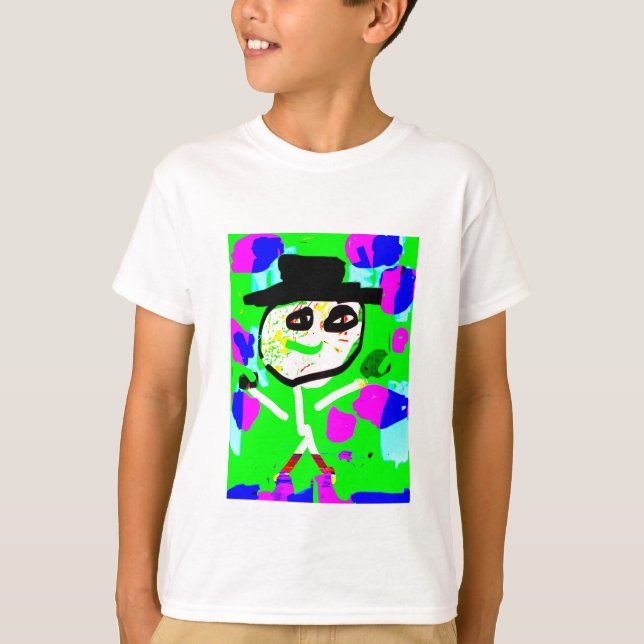 Groovy Man Kids T-Shirt (Framsida)