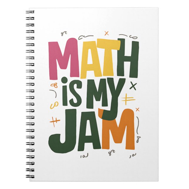 Groovy Math är min grej Första dagen tillbaka till Anteckningsbok (Framsidan)