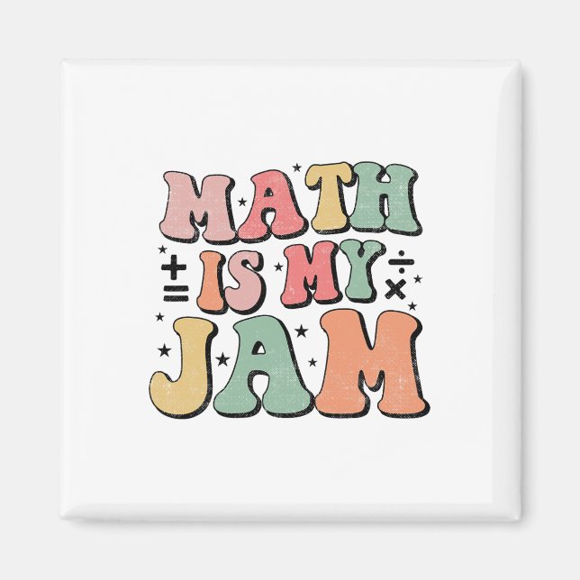Groovy Math är min grej Första dagen tillbaka till Magnet (Framsidan)