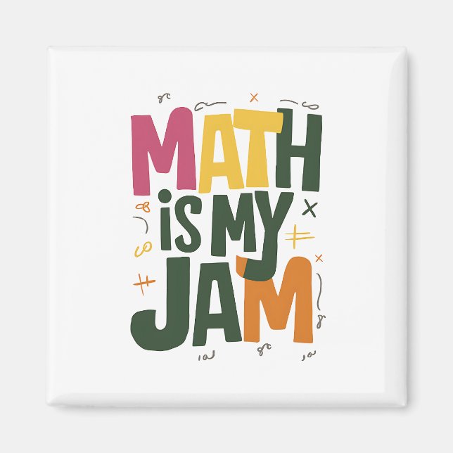 Groovy Math är min grej Första dagen tillbaka till Magnet (Framsidan)