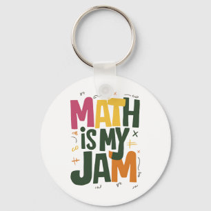 Groovy Math är min grej första dagen tillbaka till Nyckelring