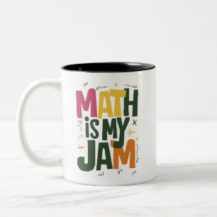 Groovy Math är min grej första dagen tillbaka till Två-Tonad Mugg