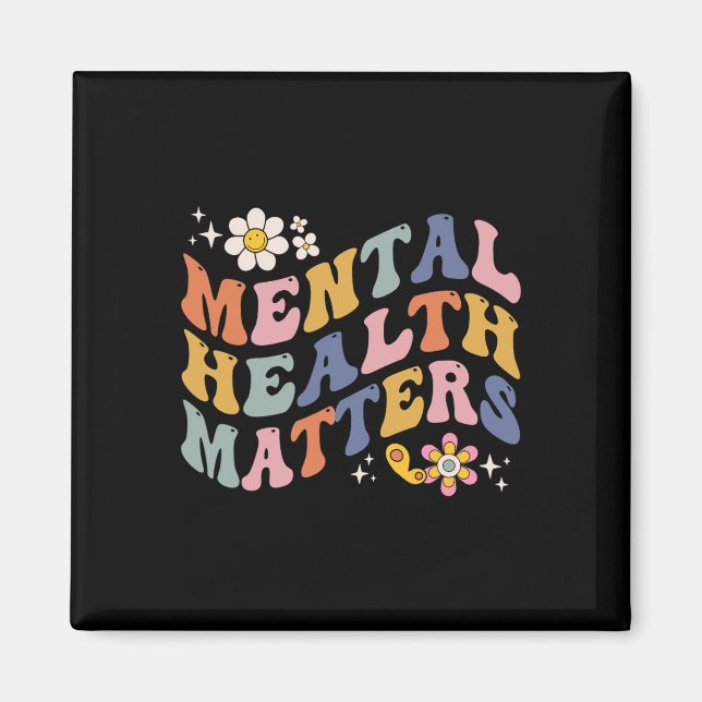 Groovy Mental Health Problemes Human Brain Sjukdom Magnet (Framsidan)