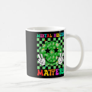Groovy Mental Health S Brain Sjukdom Awareness Mon Kaffemugg
