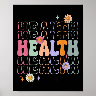Groovy Mental Health S Human Brain Sjukdom Awarene Poster