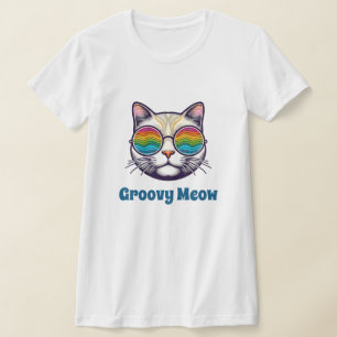 Groovy Meow T Shirt