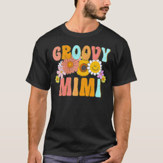 Groovy Mimi Birthday Family Matching Groovy Mimi T Shirt