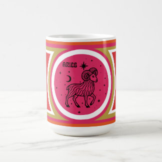 Groovy Mod Aries Zodiac Mugg