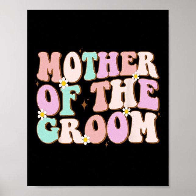 Groovy Mor vid Groom Möhippa Mamma från Poster (Framsidan)
