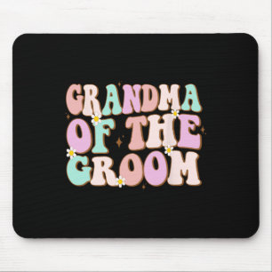Groovy Mormor till Brudgummen Bröllopsdusch Mormor Musmatta