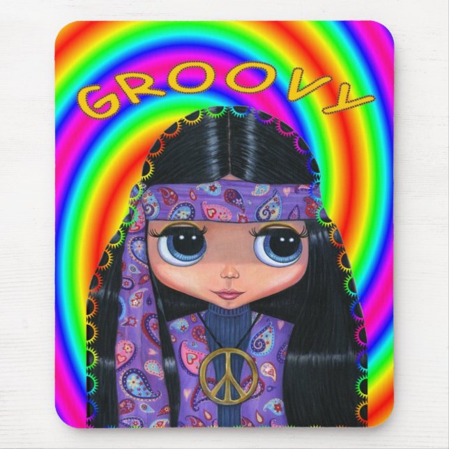 Groovy Mousepad Musmatta (Framsidan)