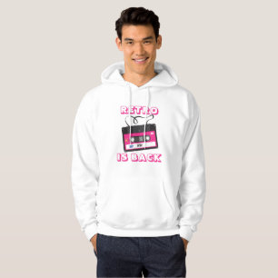 Groovy Music på Cassette Tape Retro 80 Hoodie