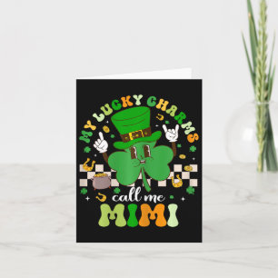 Groovy My Lucky Charms Kalla Mig Mimi St Patricks Kort