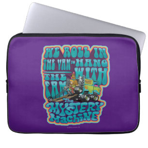 Groovy Mystoppy Maskin Fam Graphic Laptop Fodral